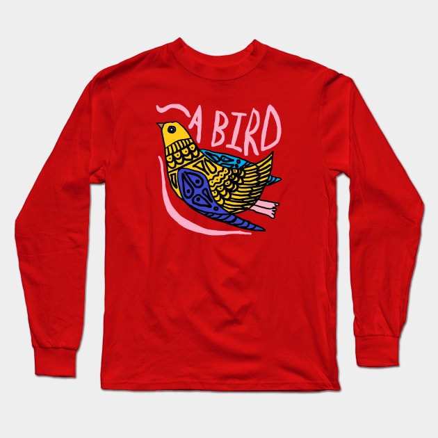 A gliding BIRD Long Sleeve T-Shirt by zzzozzo